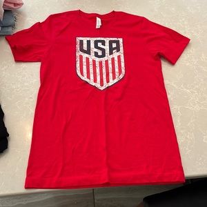 USA Woman’s Soccer T shirt